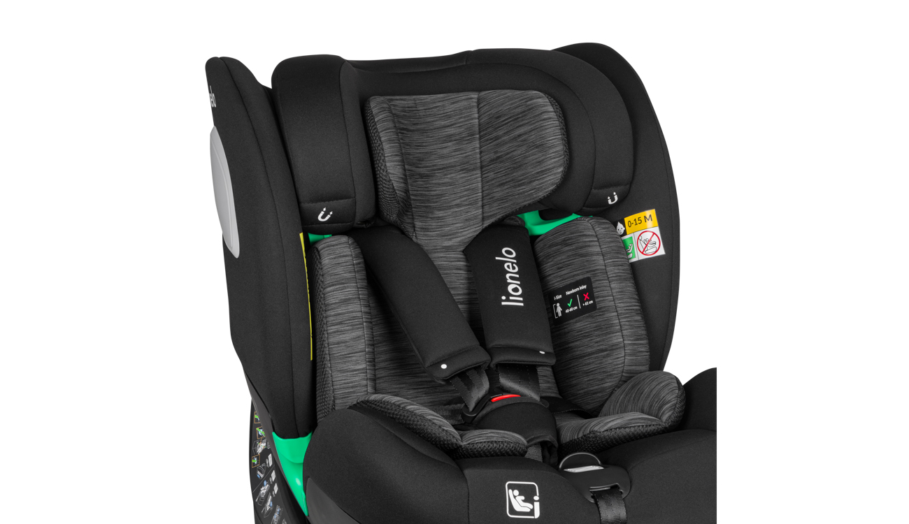 Lionelo Braam I-size Black Carbon car seat